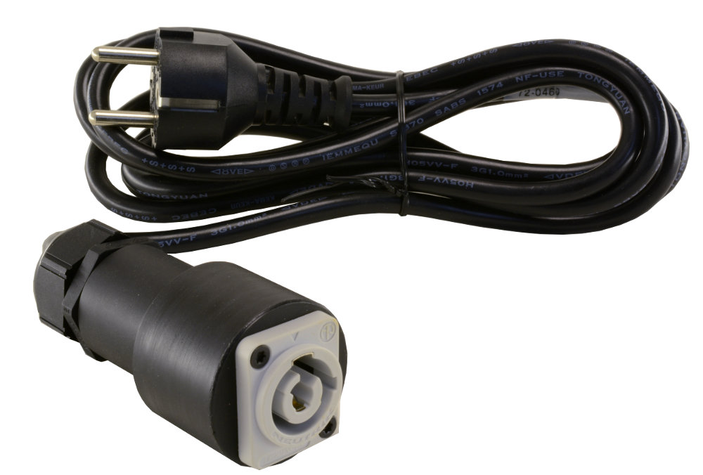 DG Systems - Audio Cable + Power, XLR Neutrik Connectors, Schuko + VDE